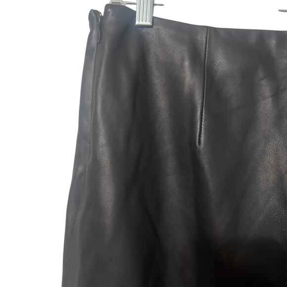 Rebecca Taylor Leather Ankle Pant Size 12 NWT - Picture 5 of 10